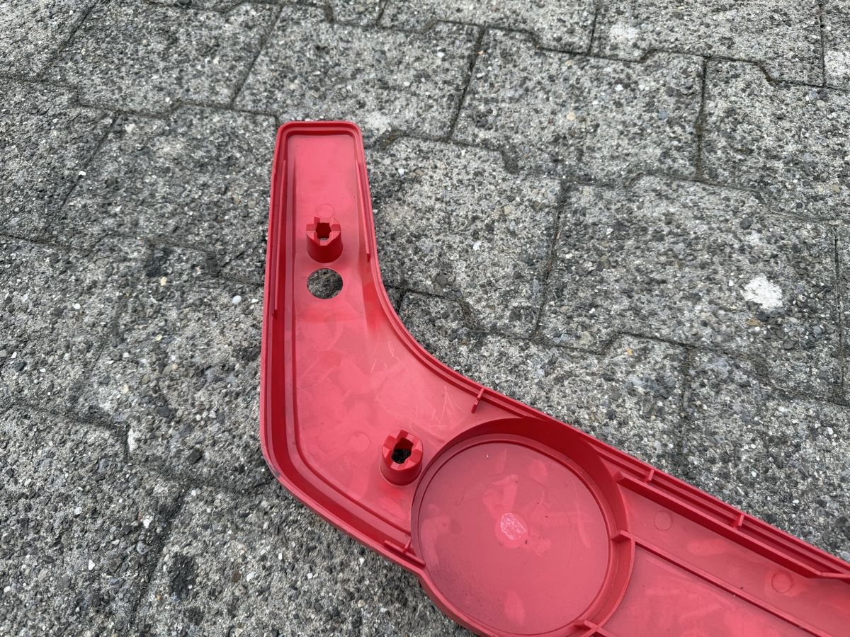 Pièces pour mobylette: Seitenschutz Piaggio Ciao rot – D'occasion à Bolken par si.x.las 6