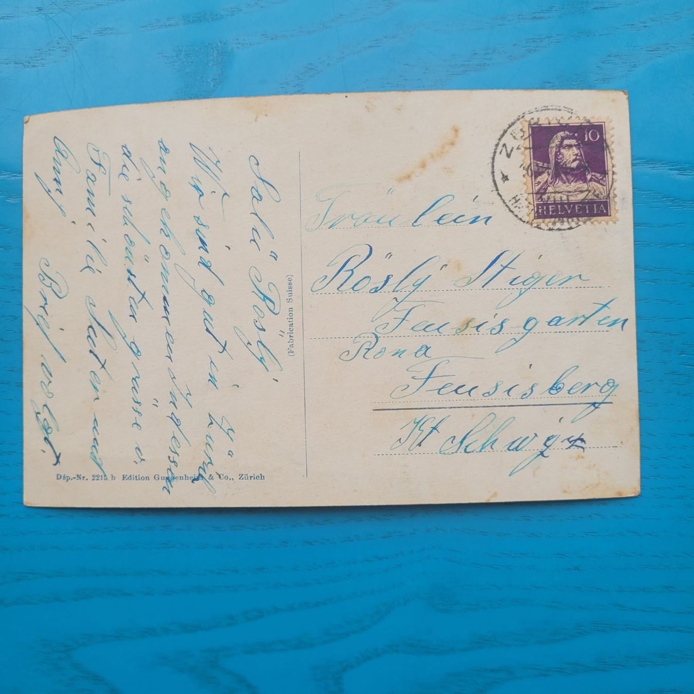 Cartoline postali: Wädenswil ( ZH) – Usato da SCHÜBELBACH venduto da CoKaHa 1