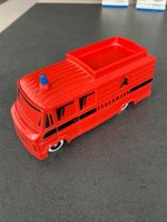 Fourgon pompiers Mercedes Feuerwehr en plastique très solide