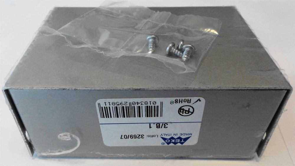 Produktbild von Aluminium-Gehäuse 120x100x35mm – Druckguss, EMI/RFI-abschirmend, Für Abhörsichere Handy-Aufbewahrung