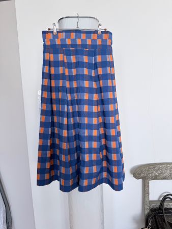 Karierter Midi Rock