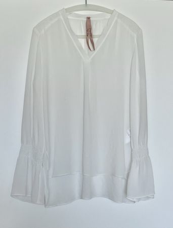 Weisse Bluse von MARC CAIN, Gr. N3, neu