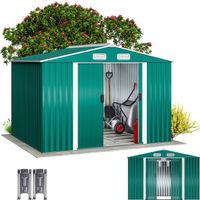 Gartenhaus Grün Metall 260x205x180cm