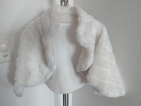 Bianco Evento Cape- Bolero weiss Gr. XS- M neuwertig