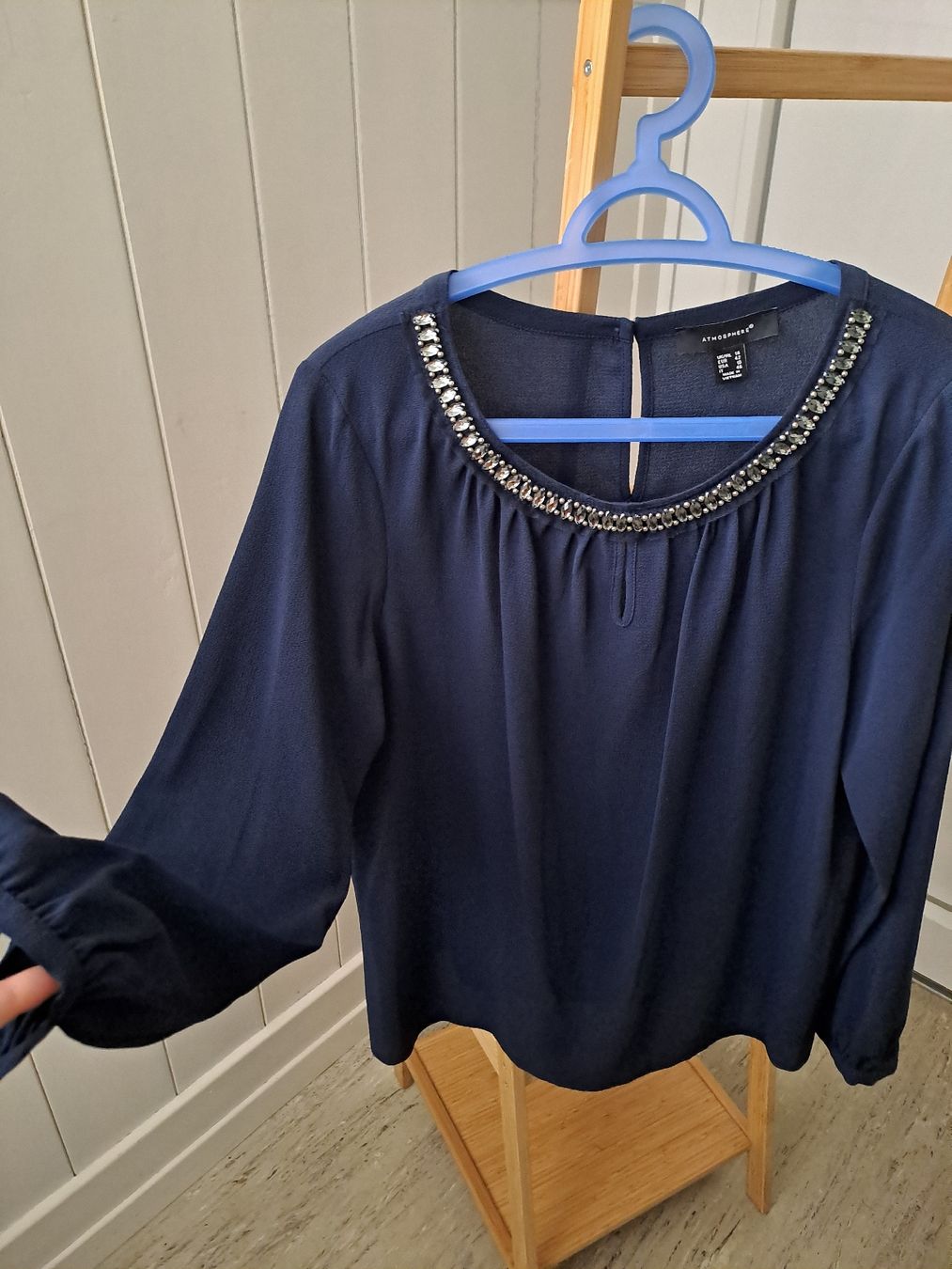 Chemisiers: Damen Bluse dunkelblau Gr. 42  – D'occasion à Rickenbach LU par bishiida 1