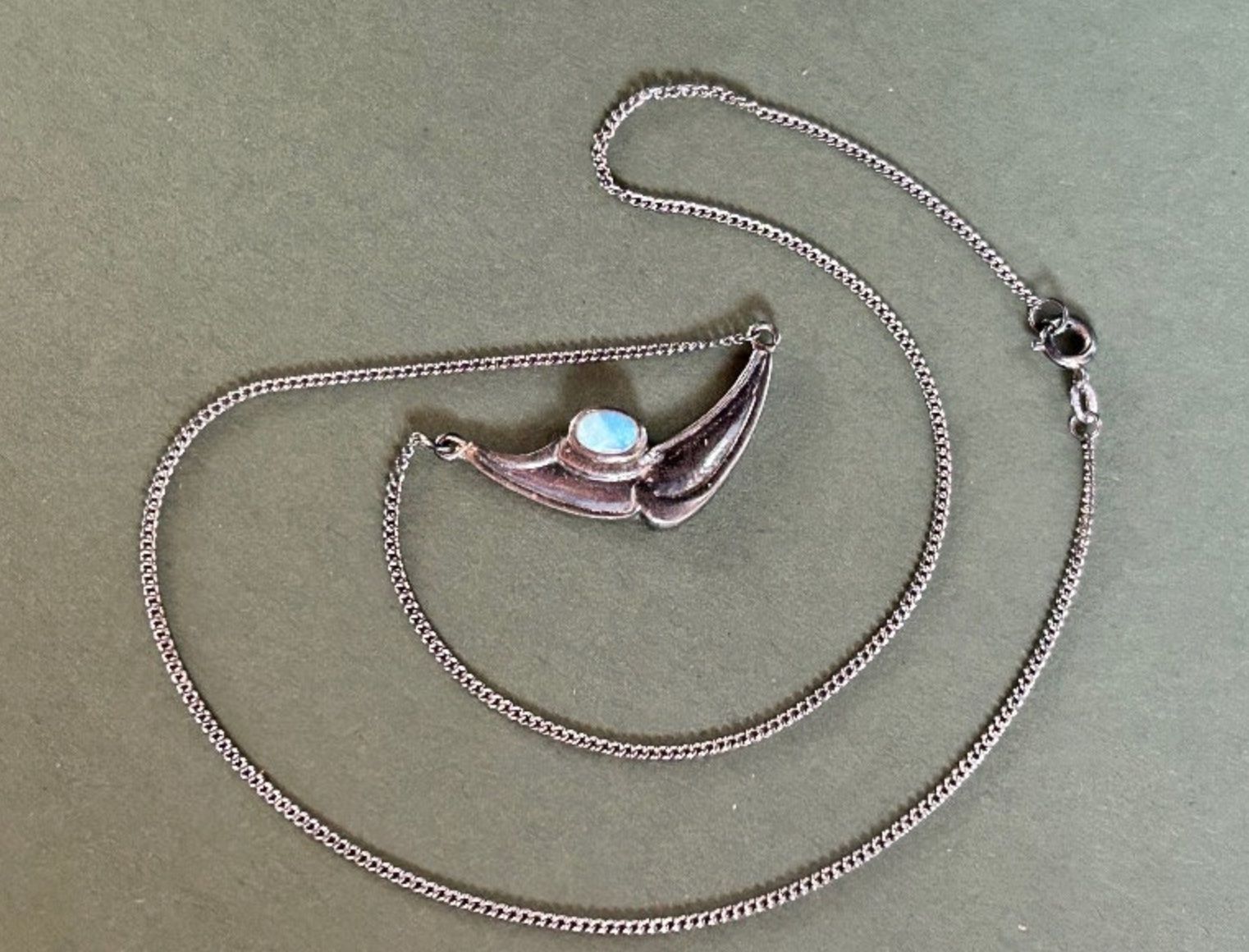 Catenine: Silberkette opal Jugendstil – Usato da Laufen venduto da Bellavitaboom 8