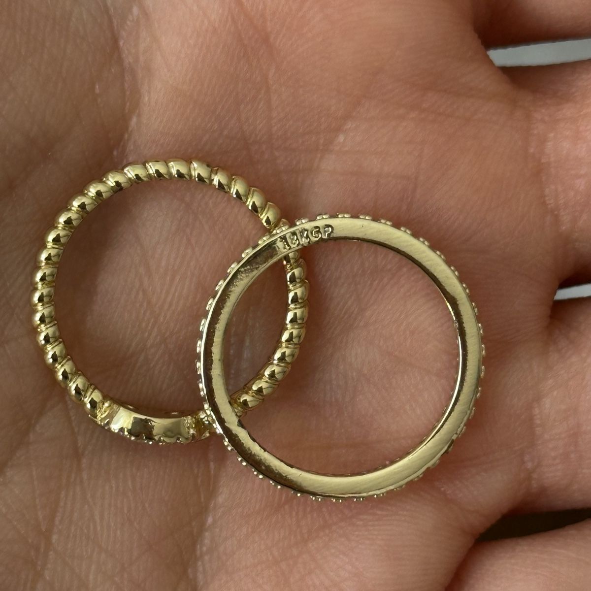 Anelli: 18KGP Kaffee Bohn Zirkonia Ring  – Nuovo (secondo la descrizione) da Givisiez venduto da dor_xb9k 2