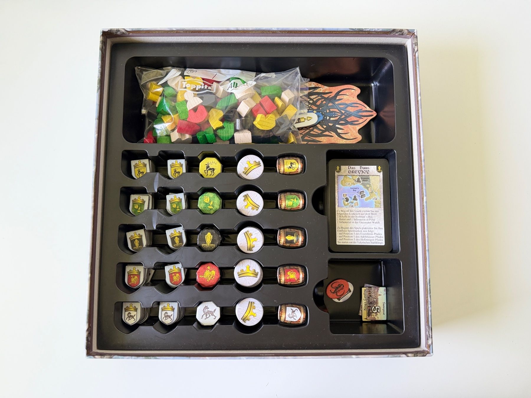 Giochi: Der Eiserne Thron - Das Brettspiel + Erweiterung – Usato da Bern venduto da McFlurry_08 4