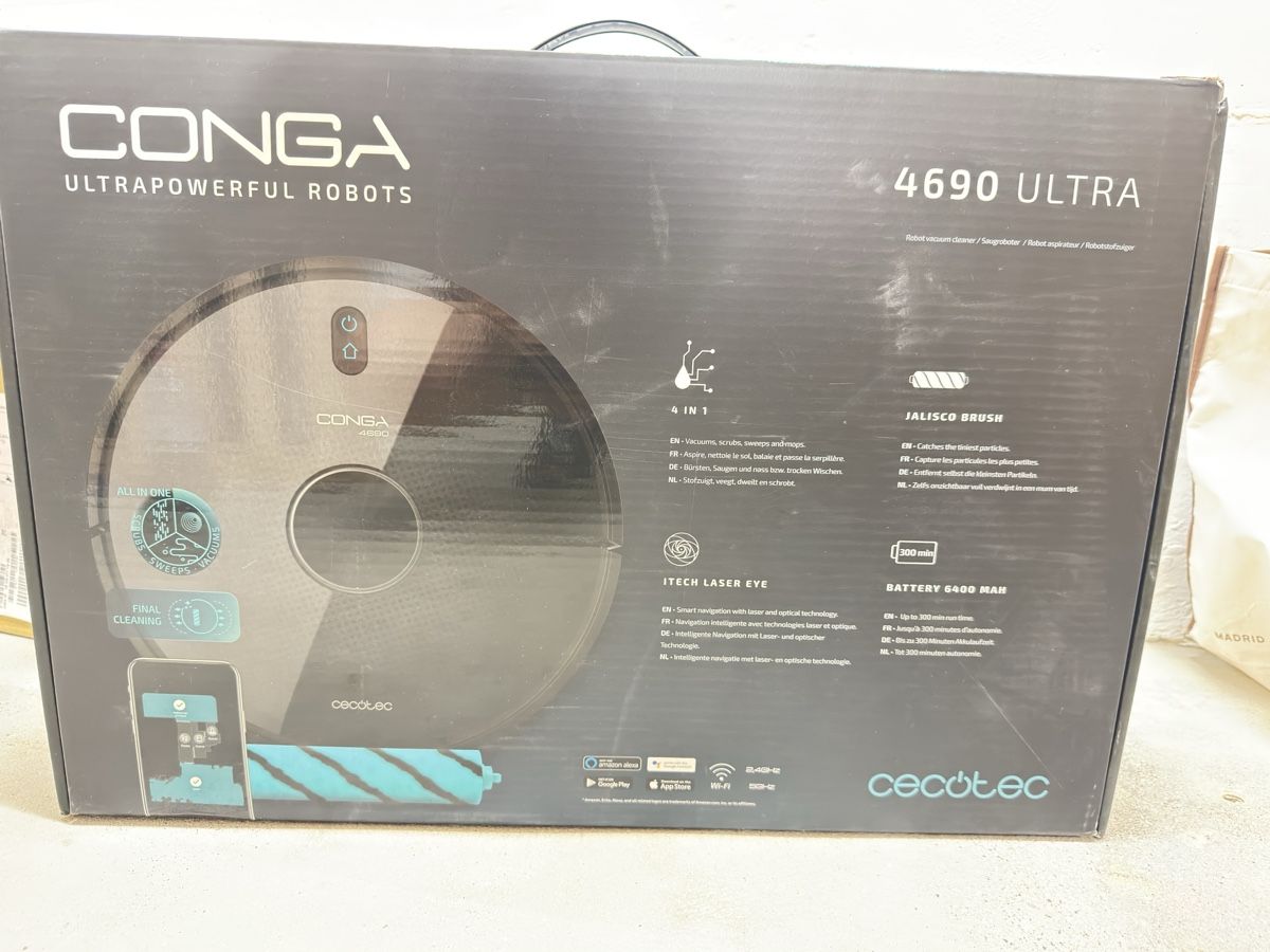 Aspirapolveri & Accessori: Cecotec Conga 4690 Ultra Robot Vacuum Cleaner – Usato da Luzern venduto da Lellicl 1