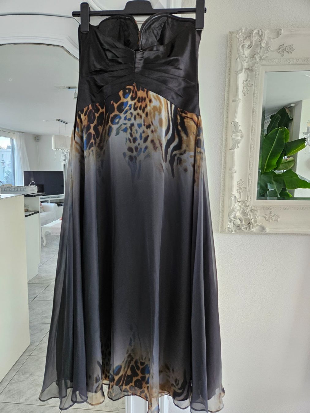 Vestiti: Abendkleid Grösse 40 schwarz Leopard LLuxuar Limited – Usato da Gossau ZH venduto da fashiontwo 2