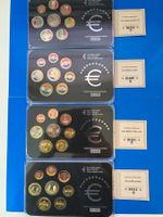 4 x EURO Kursmünzensatz Sonderprägung m. Echtheitszertifikat