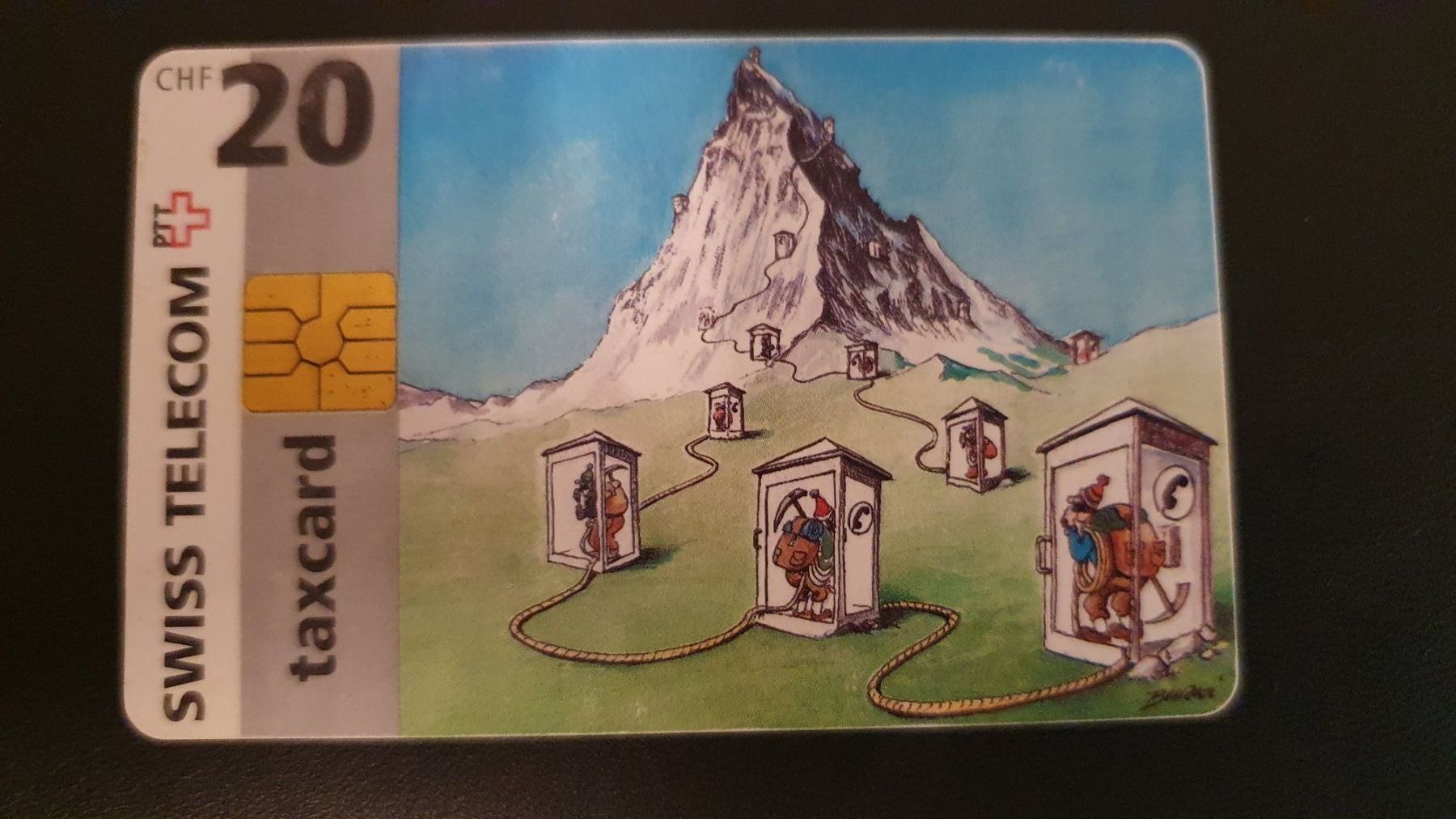 Telefon- & Taxkarten: taxcard 20.- "Matterhorn" – Gebraucht aus Arlesheim von Spielmax