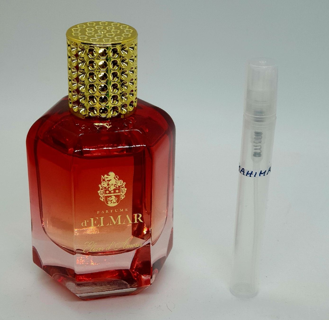 Profumi & Eau de Toilette: 5 ml ELIXIR D'AMOUR PARFUMS D'ELMAR ABFÜLLUNG – Nuovo (secondo la descrizione) da St. Gallen venduto da CaliSunshine