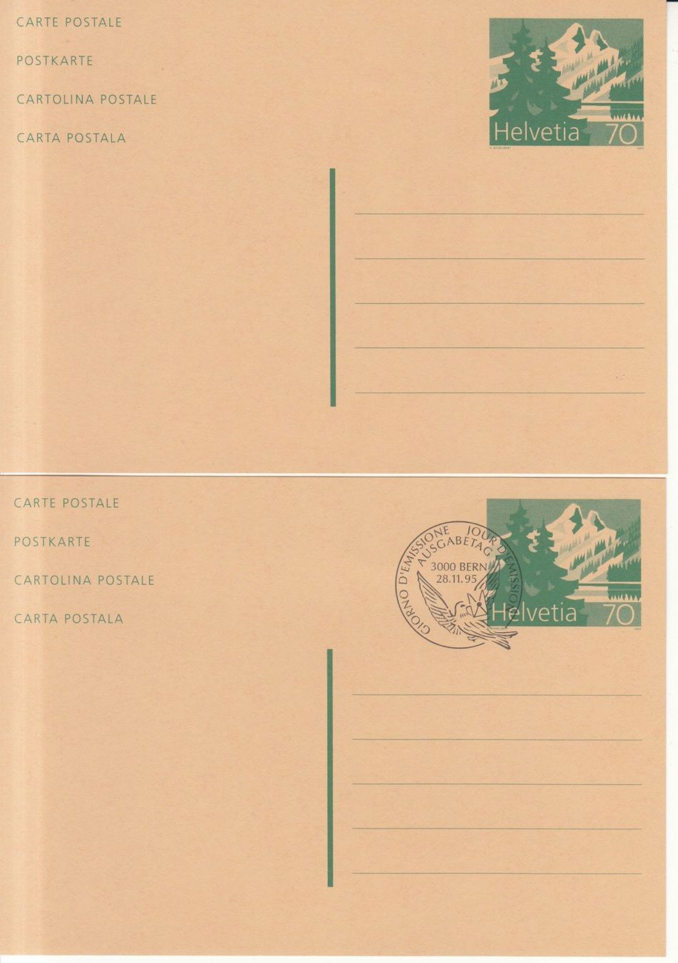 Alle Briefmarken: SGK PK 226 postfrisch und mit ET – Gebraucht aus Bürglen TG von StampGraf