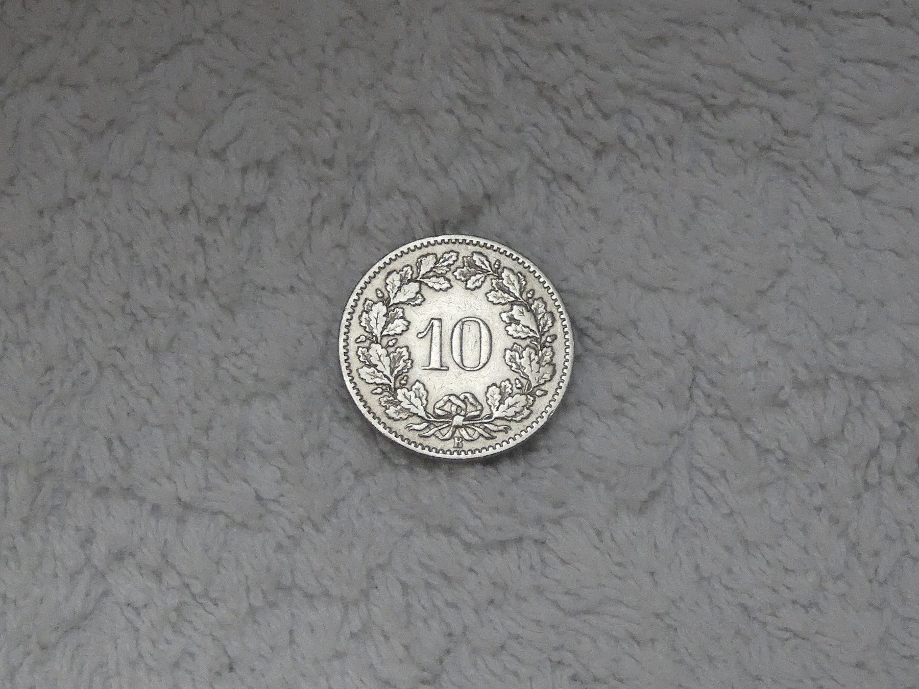 Alle Münzen: 10 centimes/rappen 1883 – Gebraucht aus Nyon von Ilmi09 1