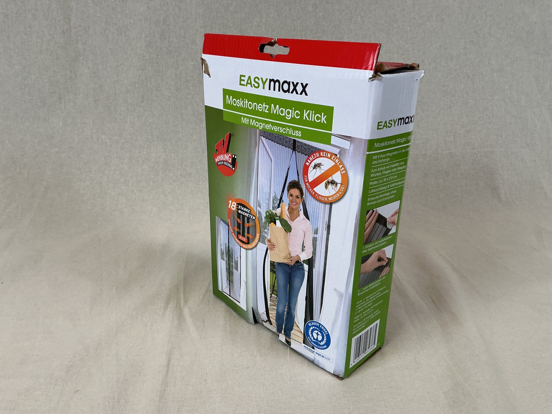 Tende: EASYMAXX Moskitonetz Magic Klick 90 x 210 cm – Nuovo (secondo la descrizione) da Richterswil venduto da Restwert_Richterswil 8