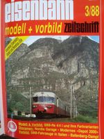 Eisenbahn Zeitschrift modell + vorbild, 3/88 Juni/Juli