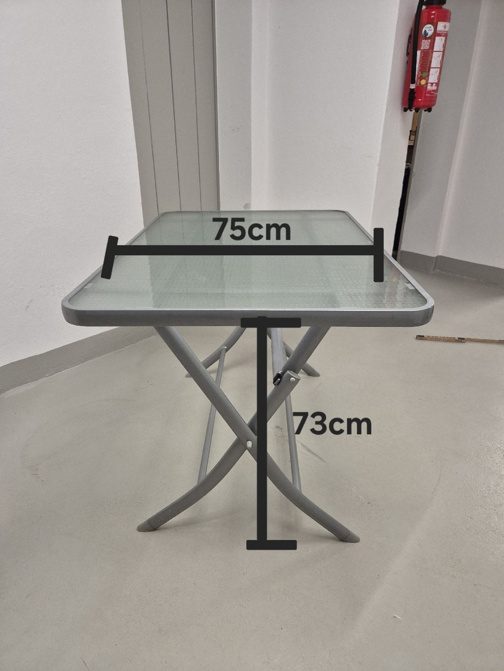 Set tavolo e sedie: Garten-/Balkontisch + 4 Stühle – Usato da Solothurn venduto da albines 2
