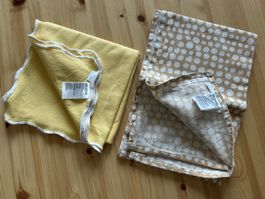 H&M Home: Tischdeko Set, gelb/beige, Tischdecke Tischläufer