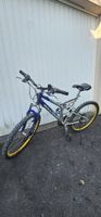 Mountainbike Poulidor FS500 usato colore blu/grigio