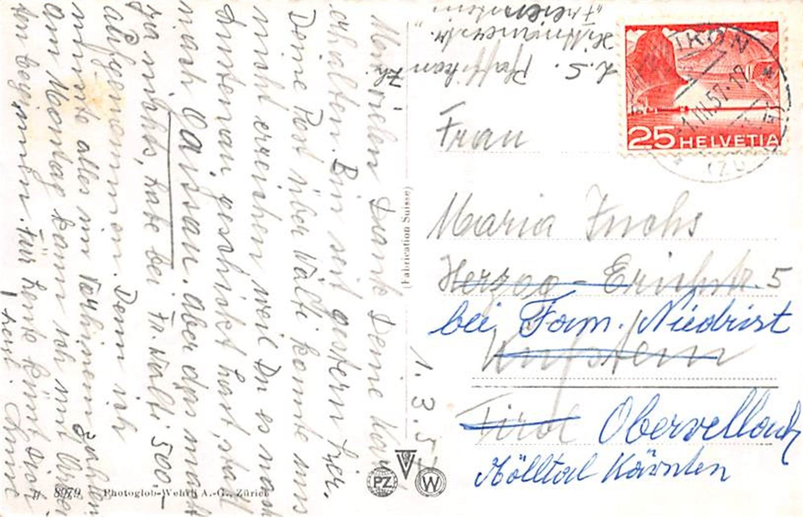 Ansichtskarten: Pfäffikon ZH – Gebraucht aus Ottikon b.Kemptth. von Neptun1974 1