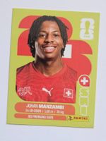 Panini 2026 Johan Manzambi SUI 15