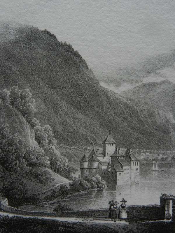Incisioni: Château de Chillon von Dubois – Usato da Risch venduto da Rischli15 4
