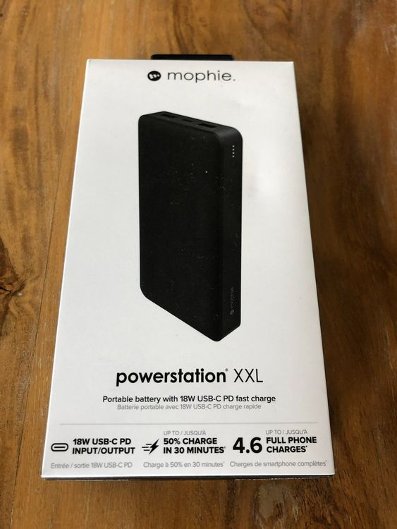 Power Bank/Powerstation, mophie, XXL, 20'000 mAh, 18W, USB-C | Kaufen ...