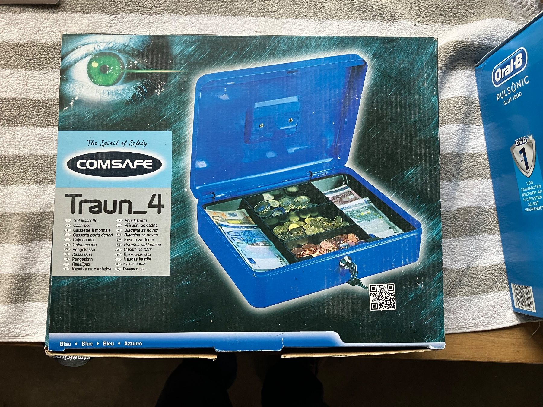 Caisses enregistreuses: Geldkassette Comsafe Traun_4 – Neuf avec emballage d'origine à Aarwangen par to-hirschi