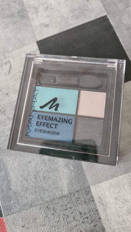 Manhattan Eyemazing Eyeshadow 2 – Lidschatten In Violett & Blau, Intensive Farben, Seidig-weiche Textur