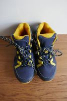Gelb-blaue Wanderschuhe, Gr. 31