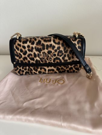 Elegante Liu Jo Handtasche im Leo-Look, Sommer-Accessoire