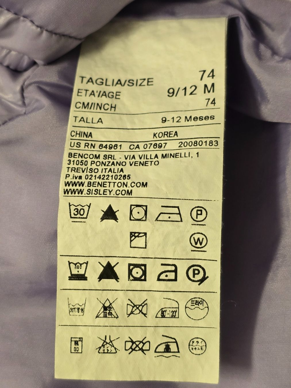 Benetton Altro abbigliamento per bambina: Benetton Gilet Grösse 74 – Usato da Schönenwerd venduto da Chez_Mimi 4