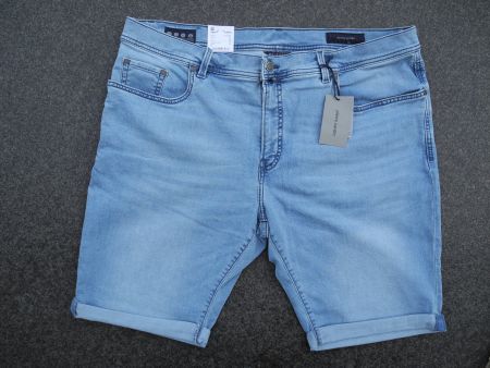 pierre cardin Bermuda Jeansshorts light blue Gr.44, BW 54 cm