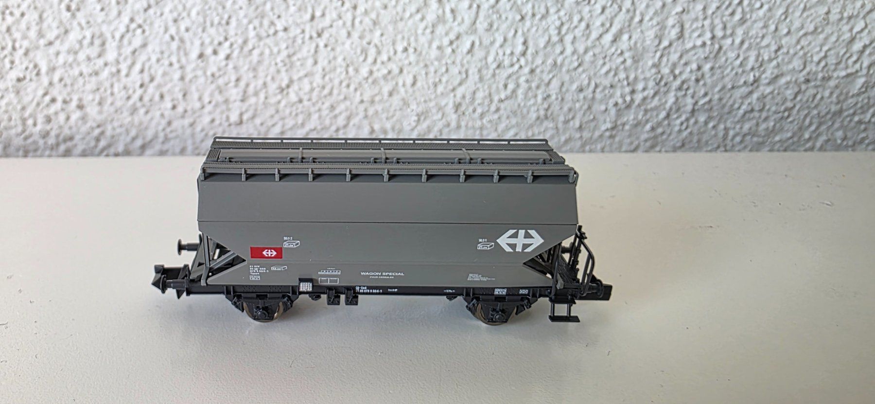 Trix Modellini di ferrovie: SBB Getreidesilowagen - FLM 831313 – Nuovo (secondo la descrizione) da Wittenbach venduto da Hase113 1