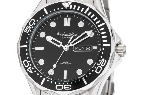 Orologi: Eichmüller- Waterproof 200m Datum 3450 8 – Nuovo e nell'imballaggio originale da Wittenbach venduto da uhrenshop24swiss 2