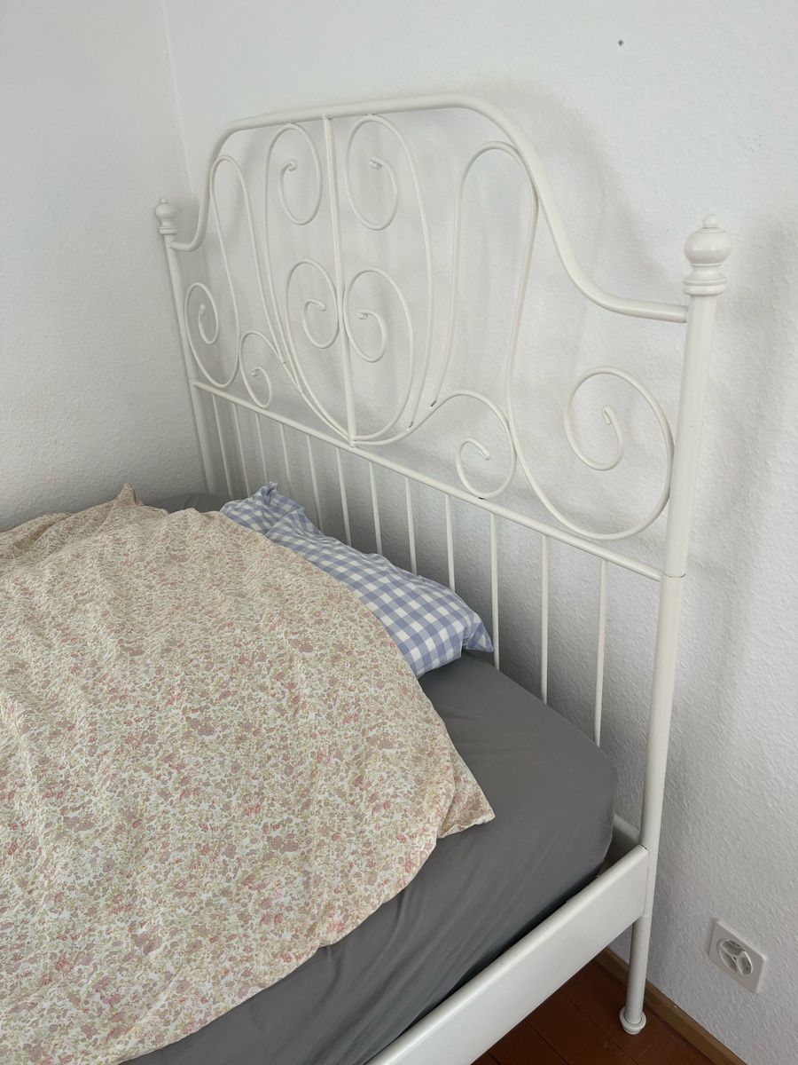 Ikea Betten: Ikea Bett weiss 140x200 cm gebraucht – Gebraucht aus Basel von kar_6n72 4