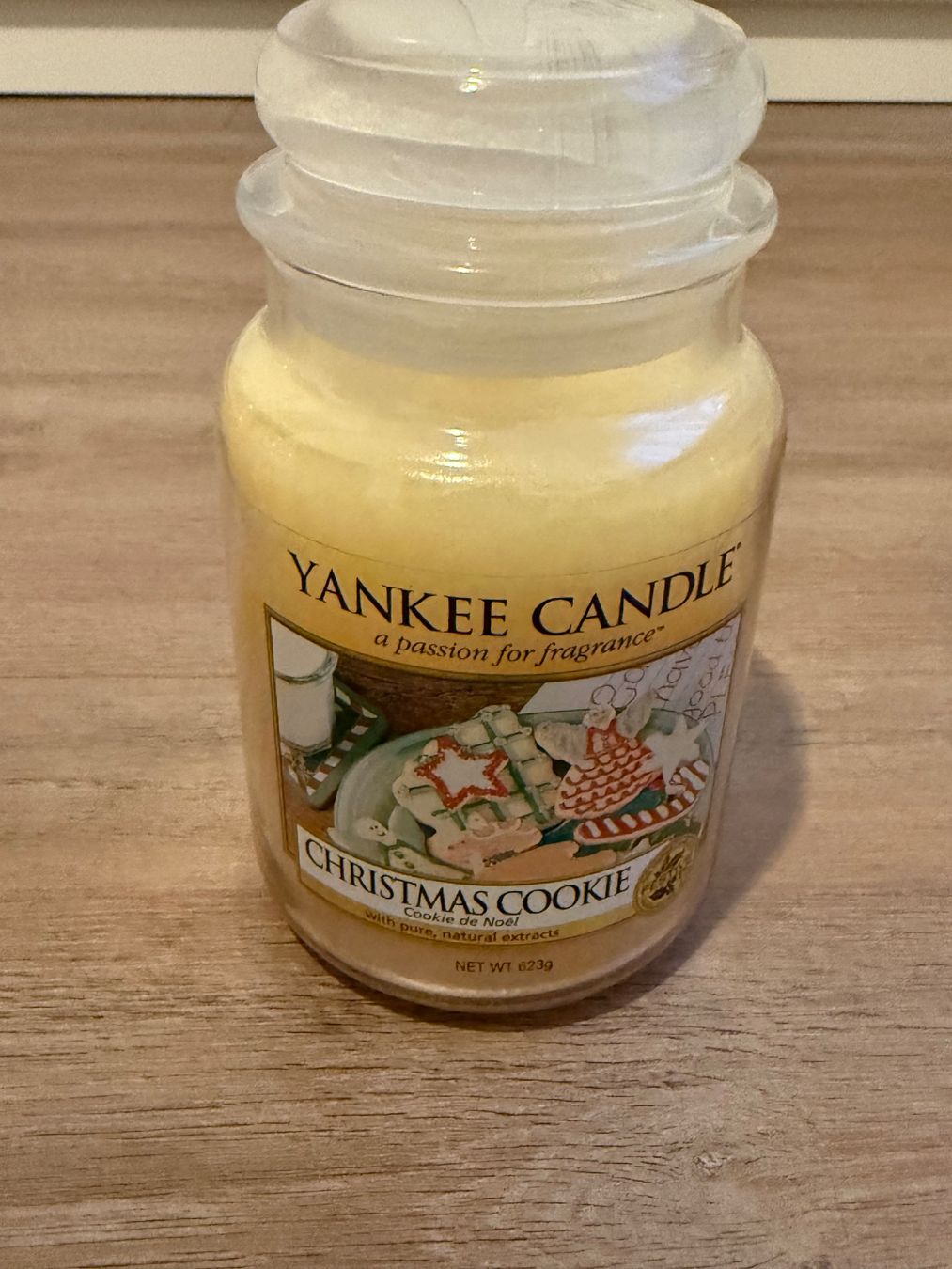 Yankee Candle Candele: Yankee Candle Christmas Cookie, Duftkerze – Nuovo e nell'imballaggio originale da Füllinsdorf venduto da Marlon.Henseler