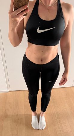 Nike Sport BH, Grösse M, Schwarz