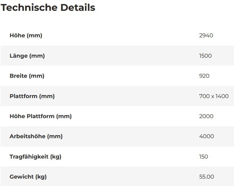 Echafaudages: Original Teletower, Arbeitshöhe bis 4 Meter – D'occasion à Schleitheim par jog_t5mm 7