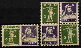 1930 Z16-18y**, 3 zus.hängende Paare postfrisch (15232)