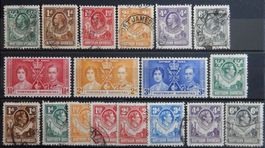 Northern Rhodesia British Kolonie ex. Kat. 1-38 */gest. 1925