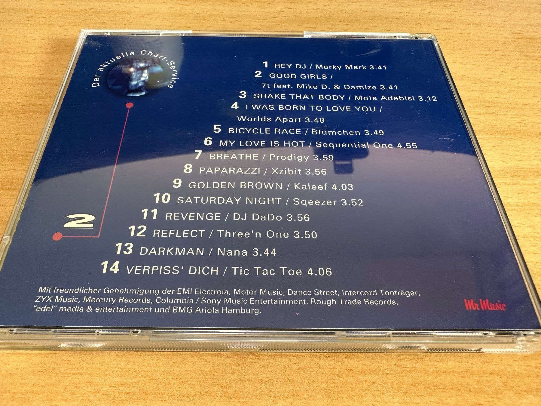CDs: Various – Chart Hits Vol. 2 1997 – Gebraucht aus Rikon im Tösstal von Alpenmutz 1