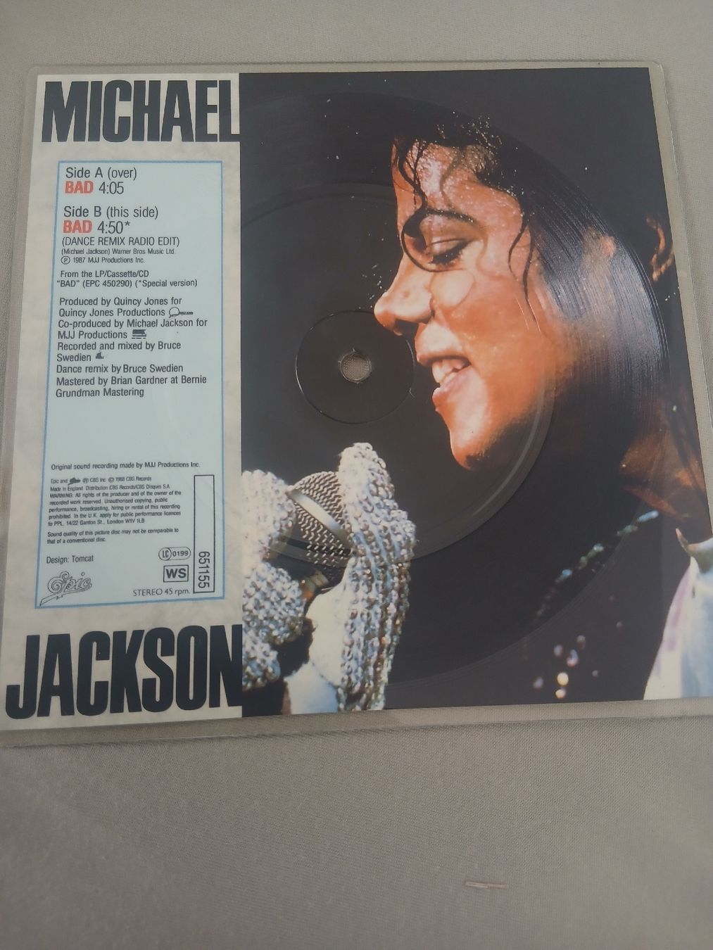 Schallplatten: Michael Jackson Souvenir Singles Pack Square vynil - rare – Gebraucht aus Watt von Tomaf 3