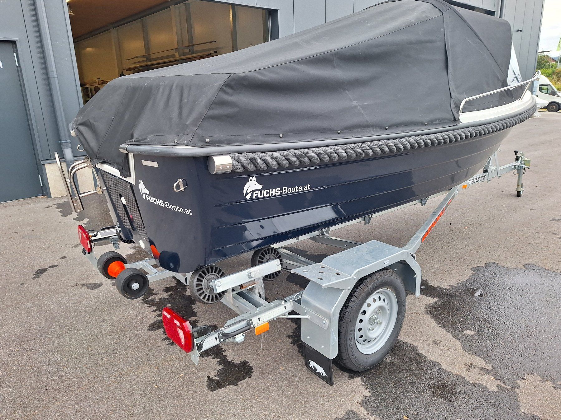 Barche: LAGERND NEU 470 Classic Boot Motorboot GFK Boot Badeboot – Nuovo e nell'imballaggio originale da Aigen Schlägl venduto da Fuchs-Boote 9