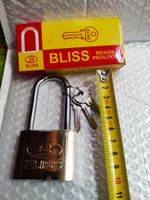Sicherheitsvorhängeschloss mit 3 Schlüsseln/Cadenas securité