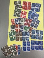 Pro Juventute postfr. Lot 25 x 4-er Blocks Blumen 1943-49