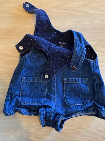 Latzhose/Jumpsuit kurz Kiabi Grösse 12M/74