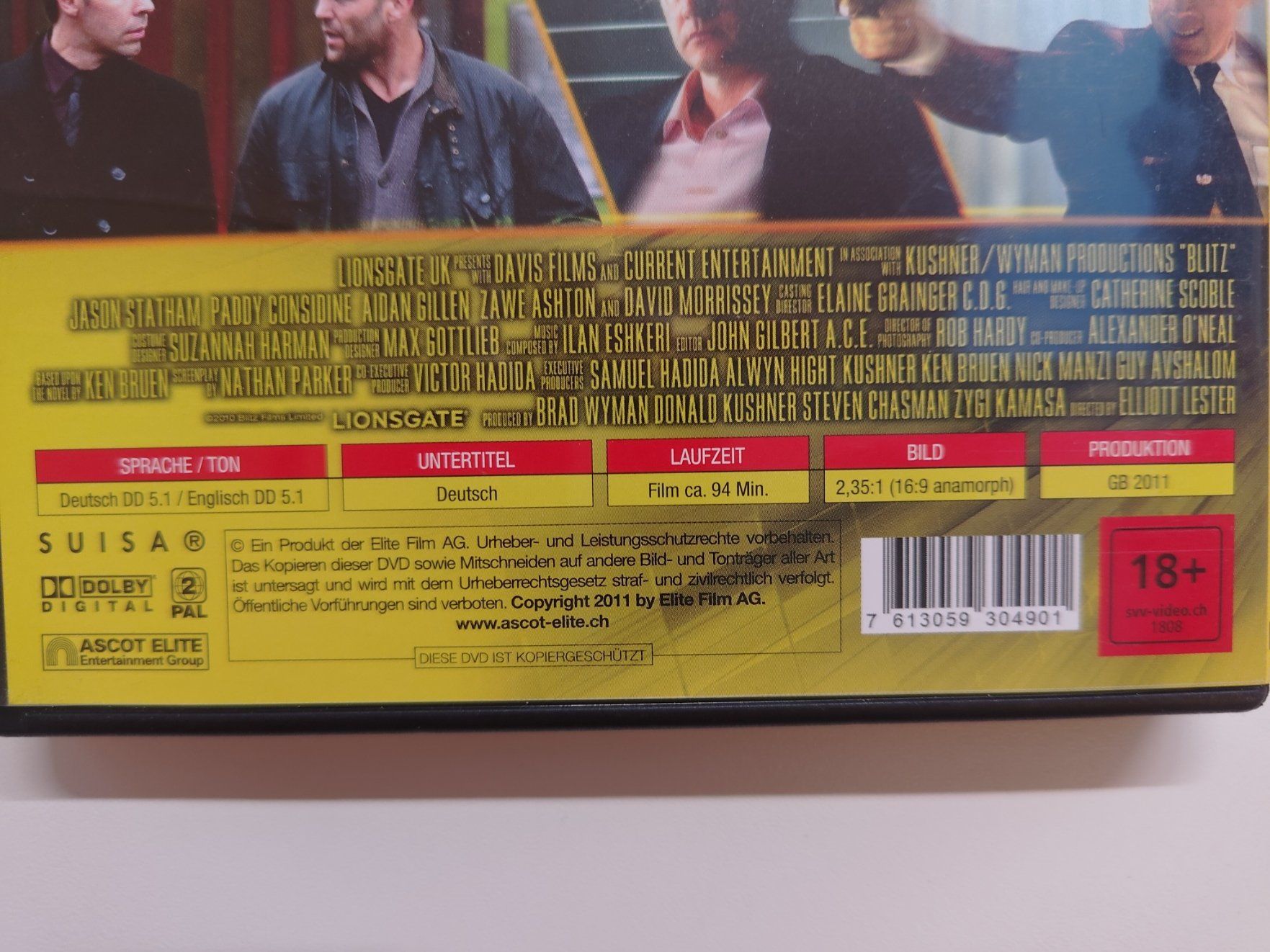 Tous les DVDs: Blitz – D'occasion à Liestal par Kratzilla 3
