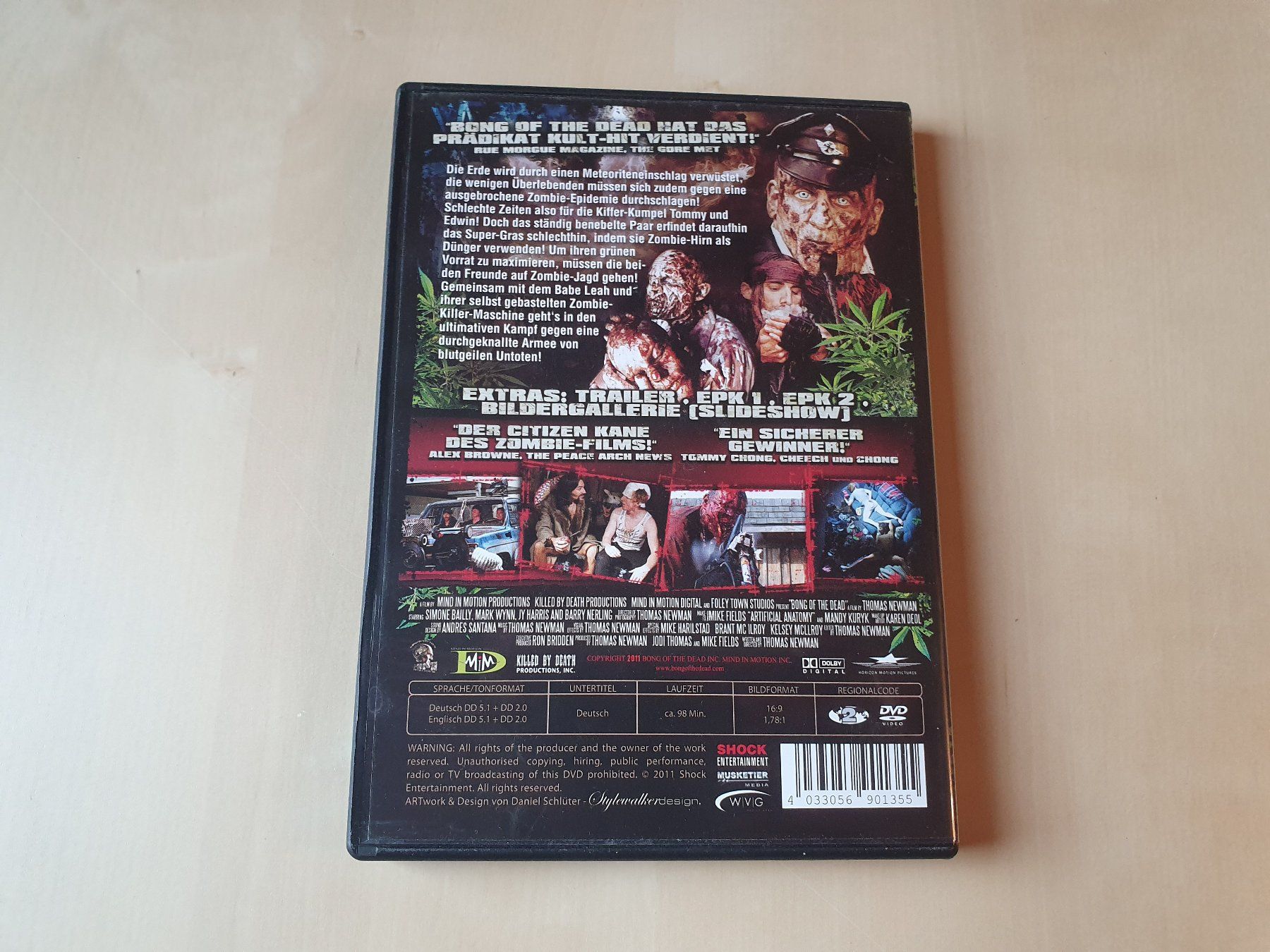 Tutti i DVDs: Bong of the Dead – Usato da Stansstad venduto da collectorsshop 1